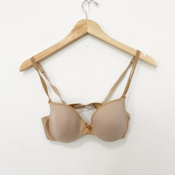 Chantelle Beige T Shirt Bra Size 34B - Picture 1 of 5